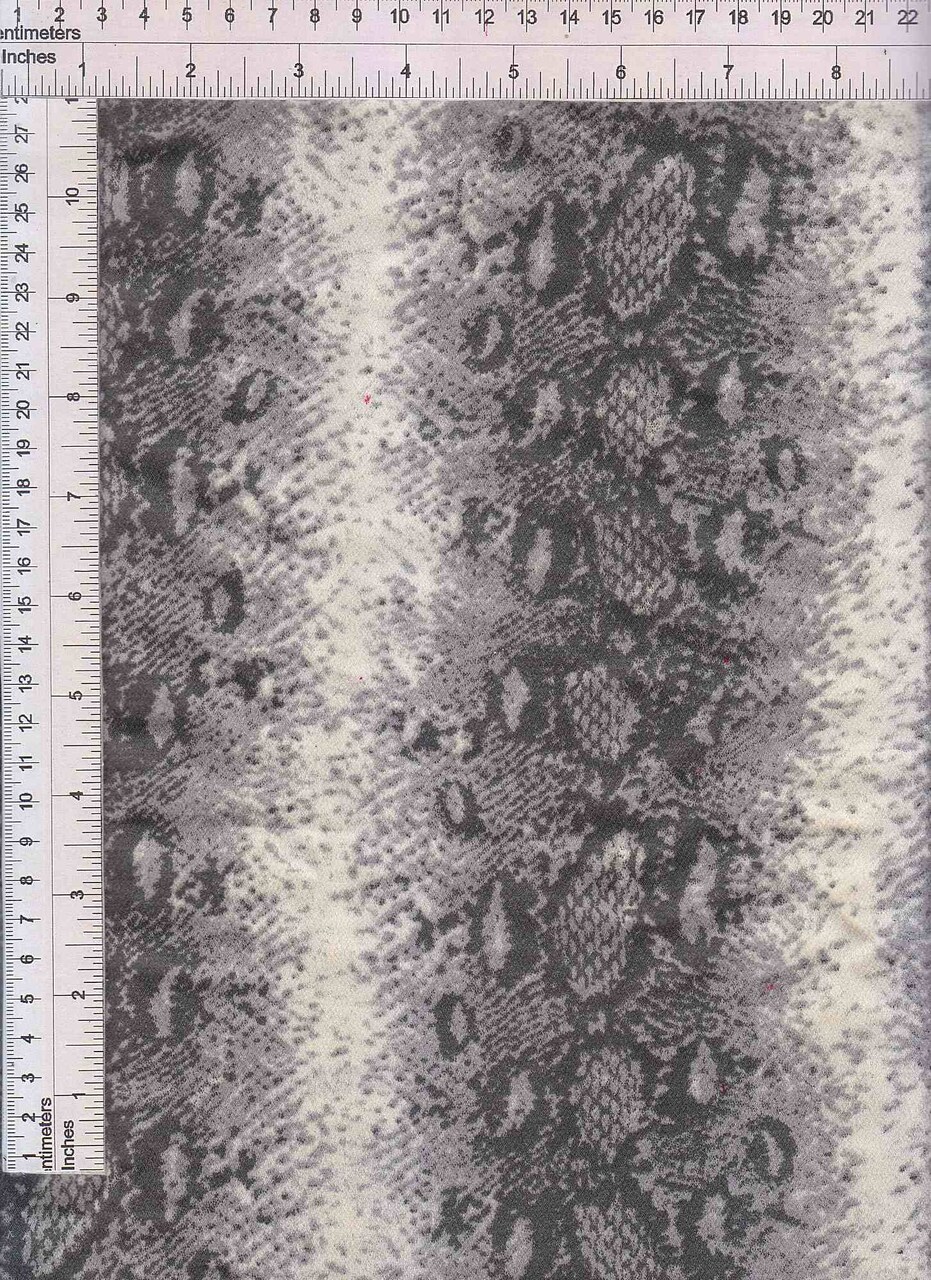 1 Yard Satin Snake Skin Print Fabric, 57/58″ Wide 100% Polyester